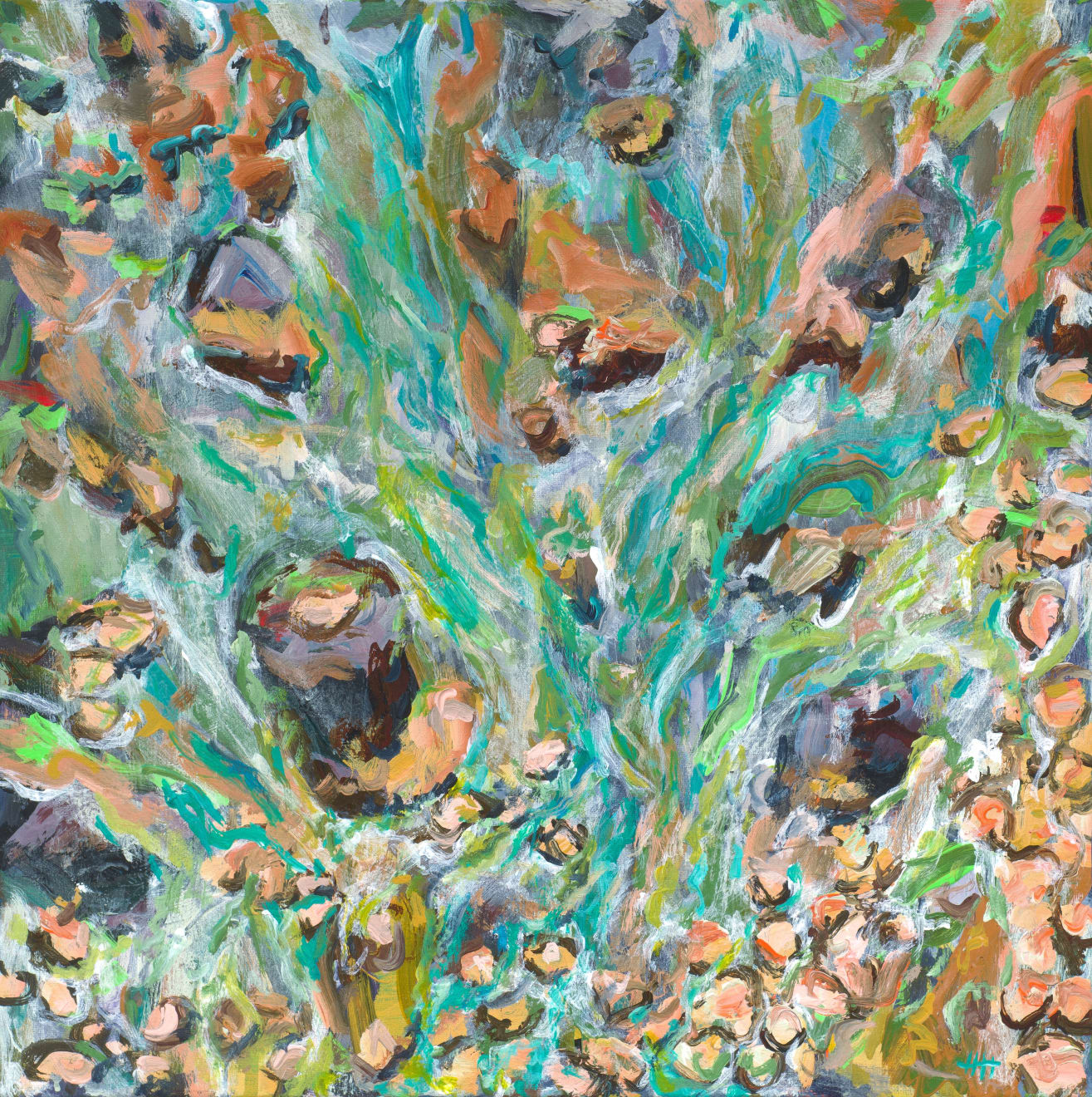 Hilleary C Hoskinson, River Stones, 2024
