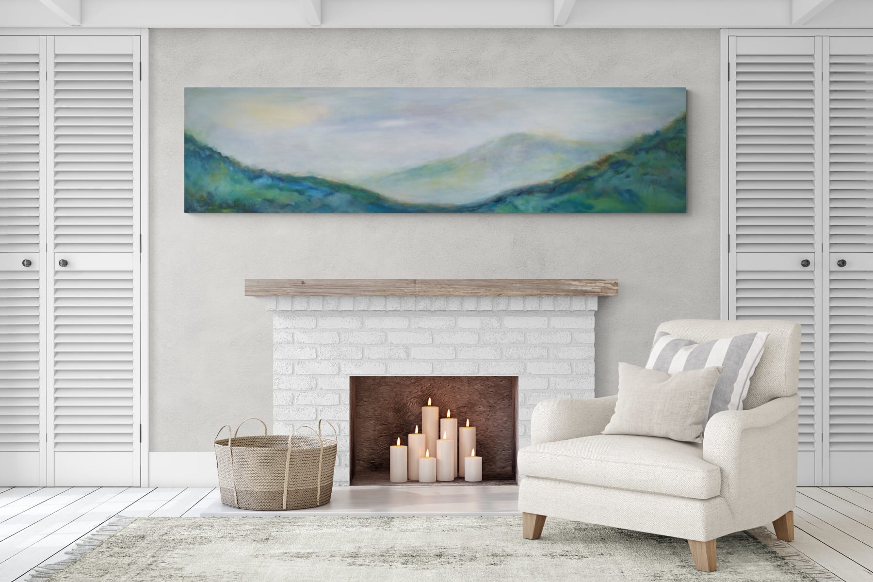 Patricia Qualls, Valley to the Sea, 2021