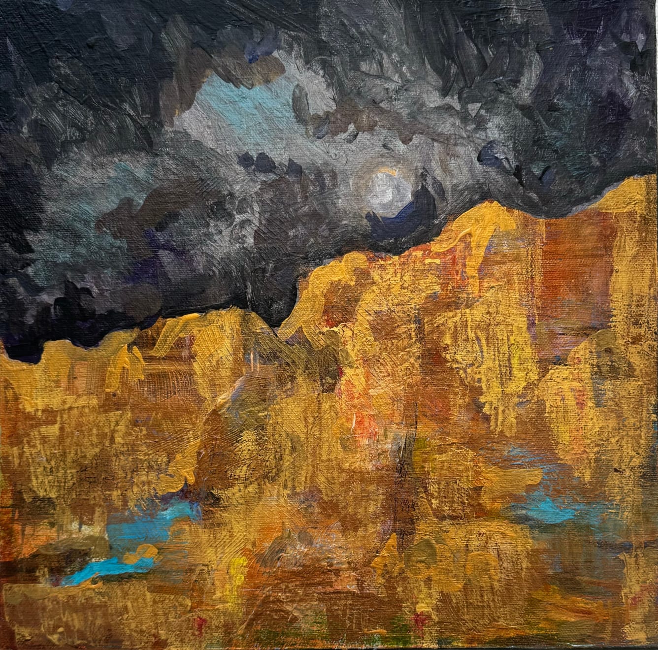 Hilleary C Hoskinson, Moon Shadow, 2021