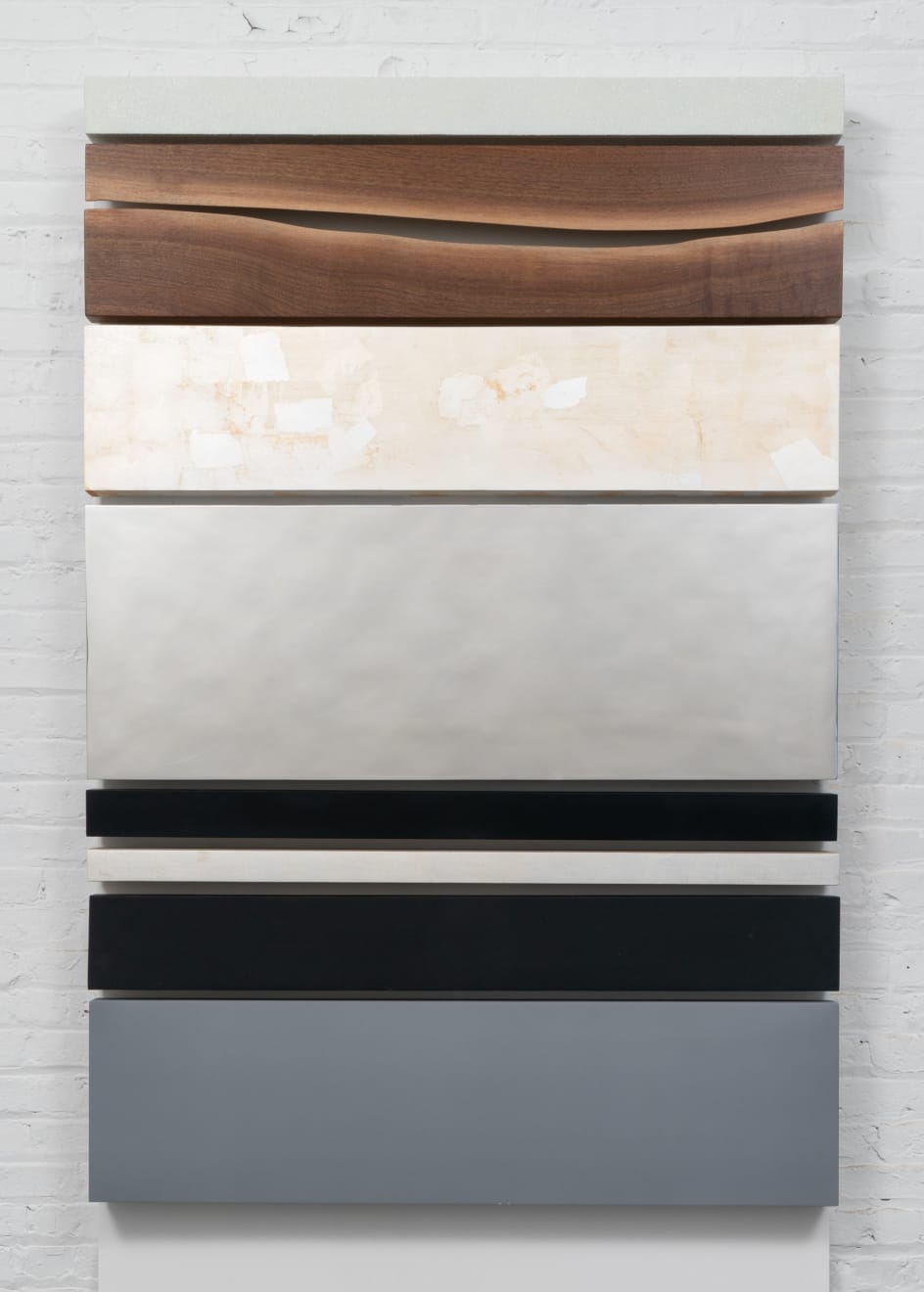 Paula Crown, STRAIGHTAWAY Panel (black), 2017