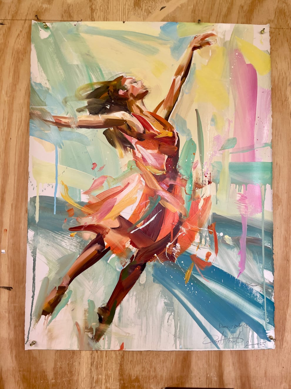 Paul Wright, Dance Study 1 , 2025