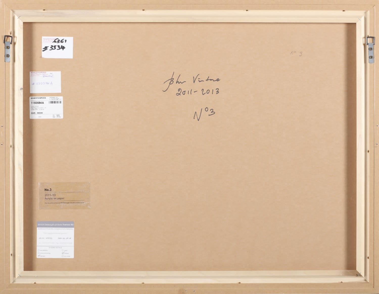 John Virtue (Paintings), Norfolk No.3, 2011-13