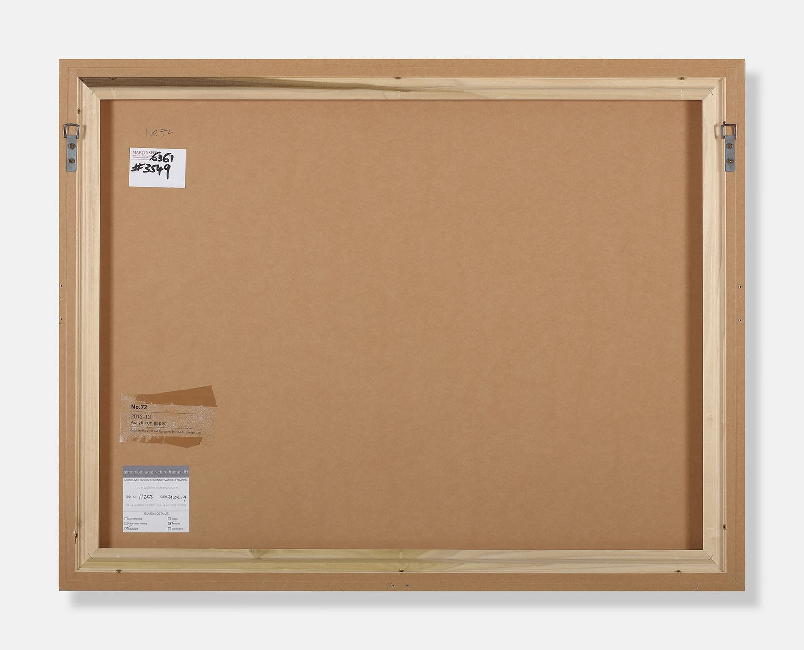 John Virtue (Paintings), Norfolk No.72, 2012-13