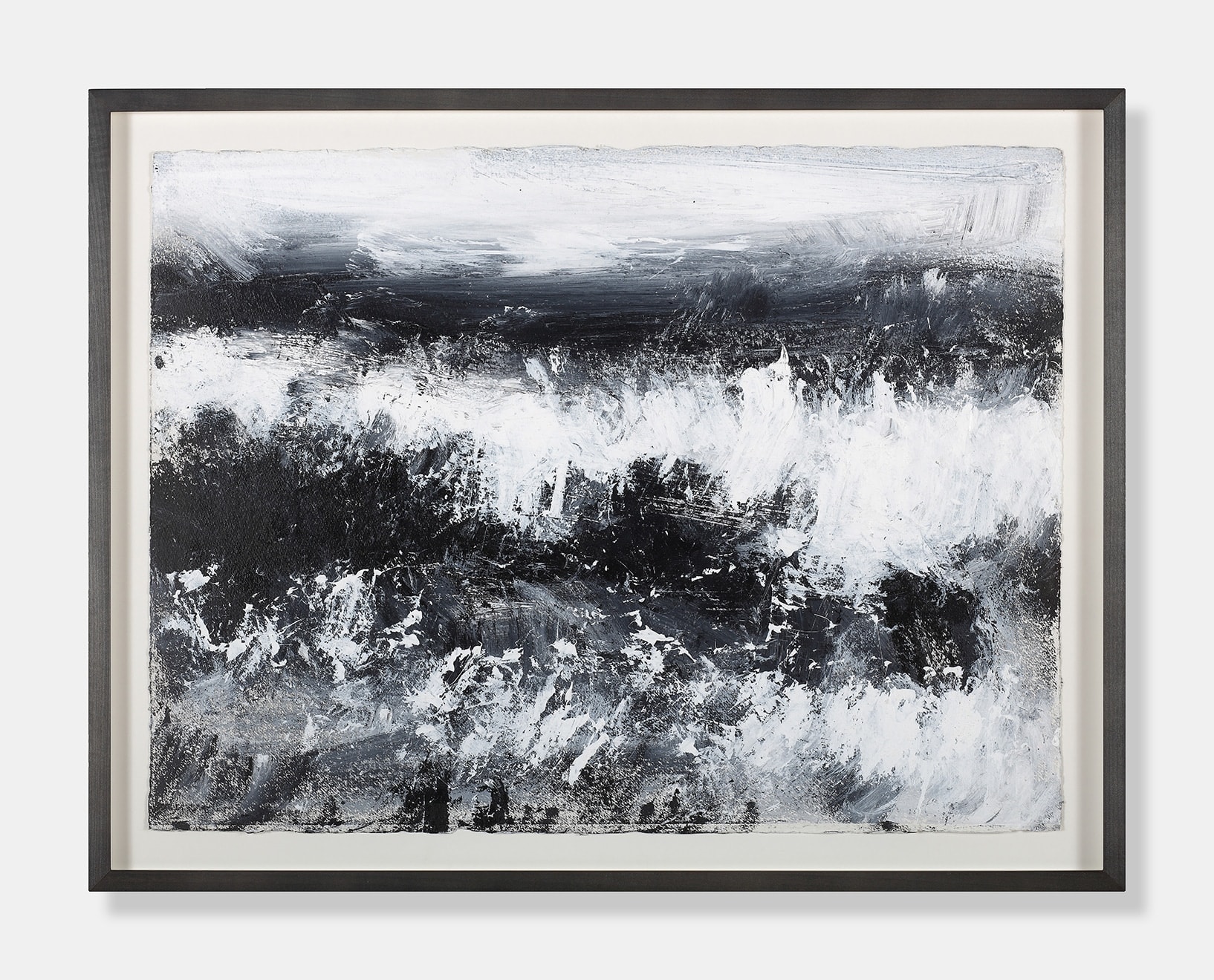 John Virtue (Paintings), Norfolk No.58, 2012-13