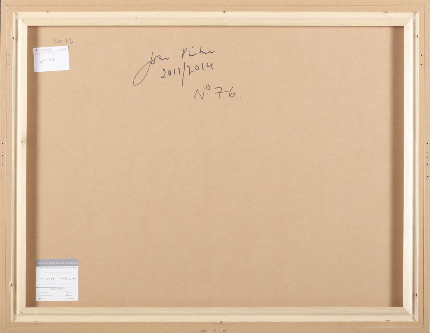 John Virtue (Paintings), Norfolk No.76, 2011-14