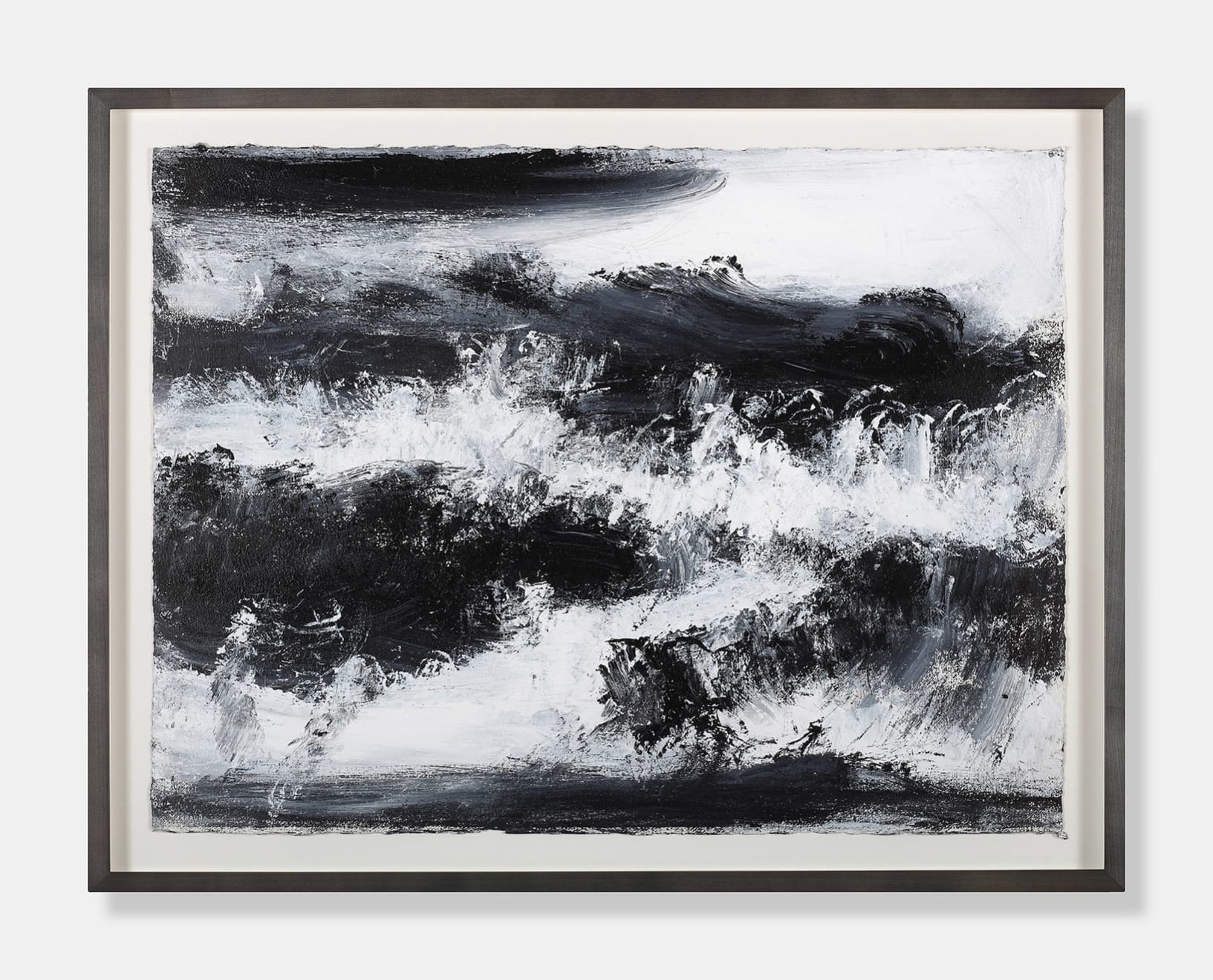 John Virtue (Paintings), Norfolk No.98, 2012-13