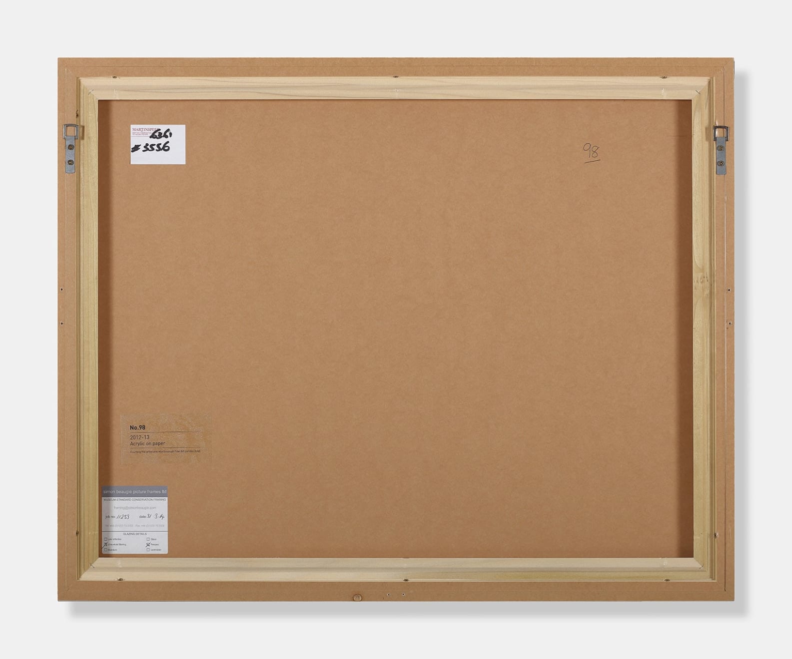 John Virtue (Paintings), Norfolk No.98, 2012-13