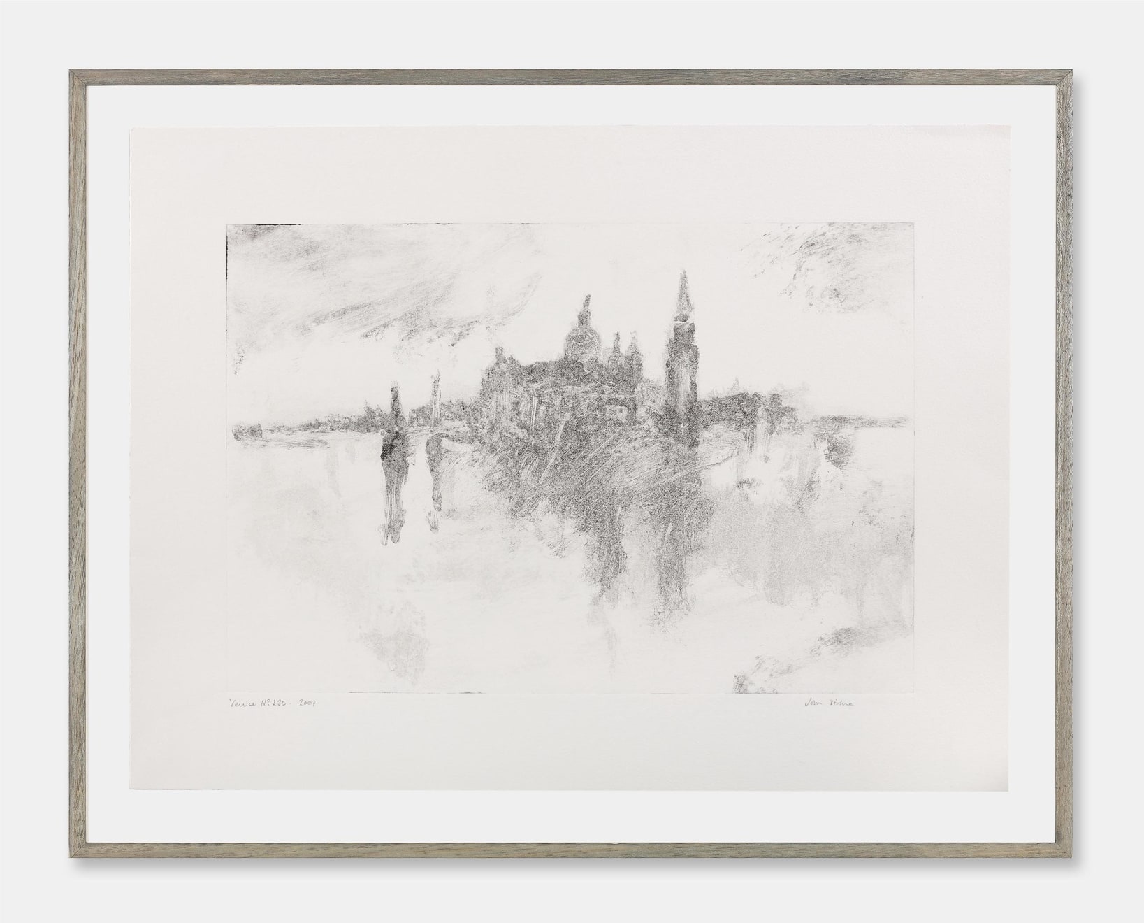 John Virtue (Monotypes), Venice No.235, 2007