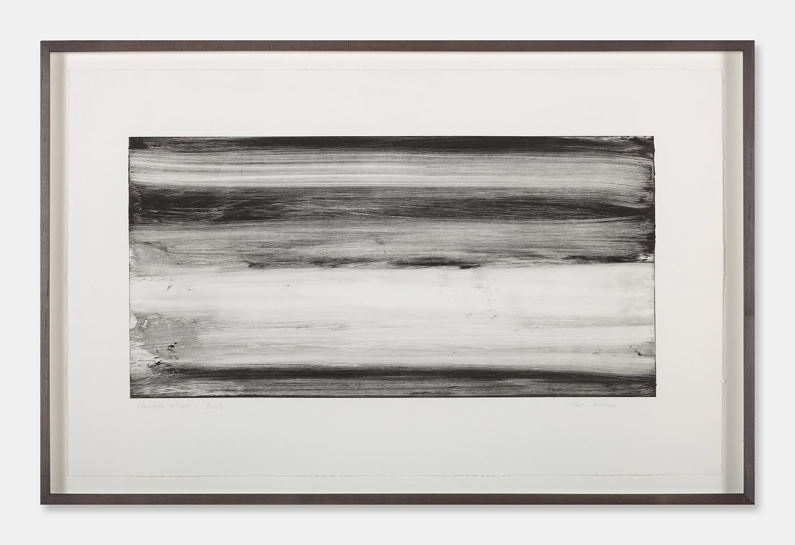 John Virtue (Monotypes), Norfolk No.60, 2009
