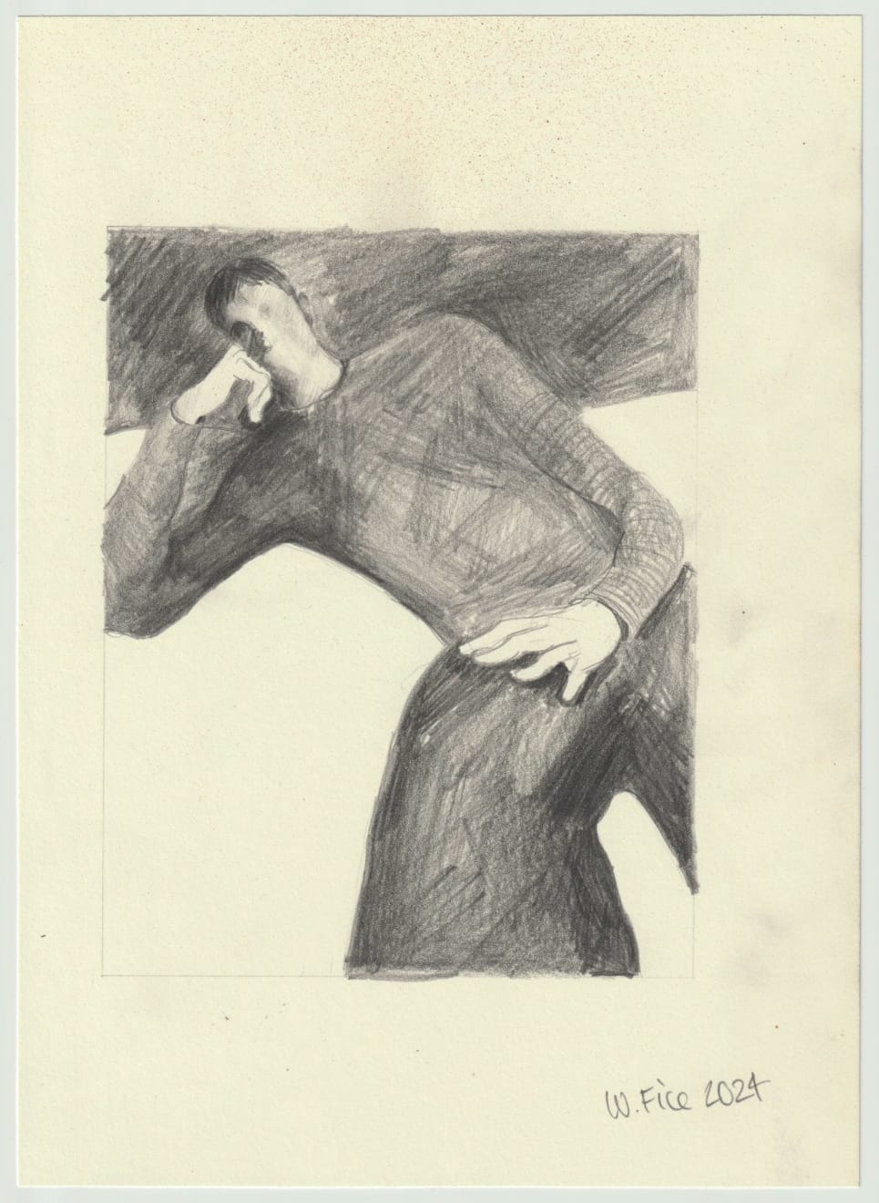 Will Fice, Lying Figure, 2024