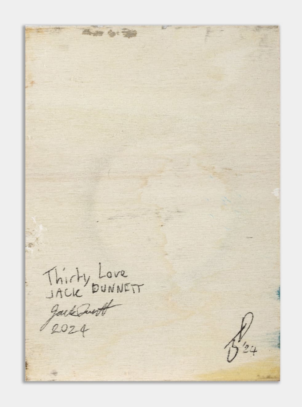 Jack Dunnett, Thirty Love, 2024