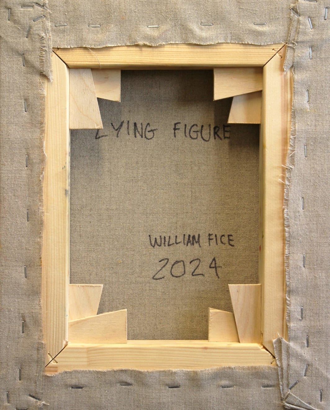 Will Fice, Lying Figure, 2024