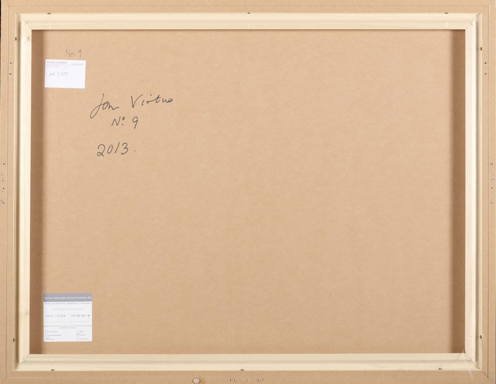 John Virtue (Paintings), Norfolk No.9, 2011-13