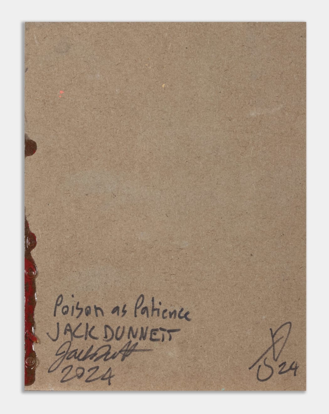 Jack Dunnett, Poison as Patience, 2024
