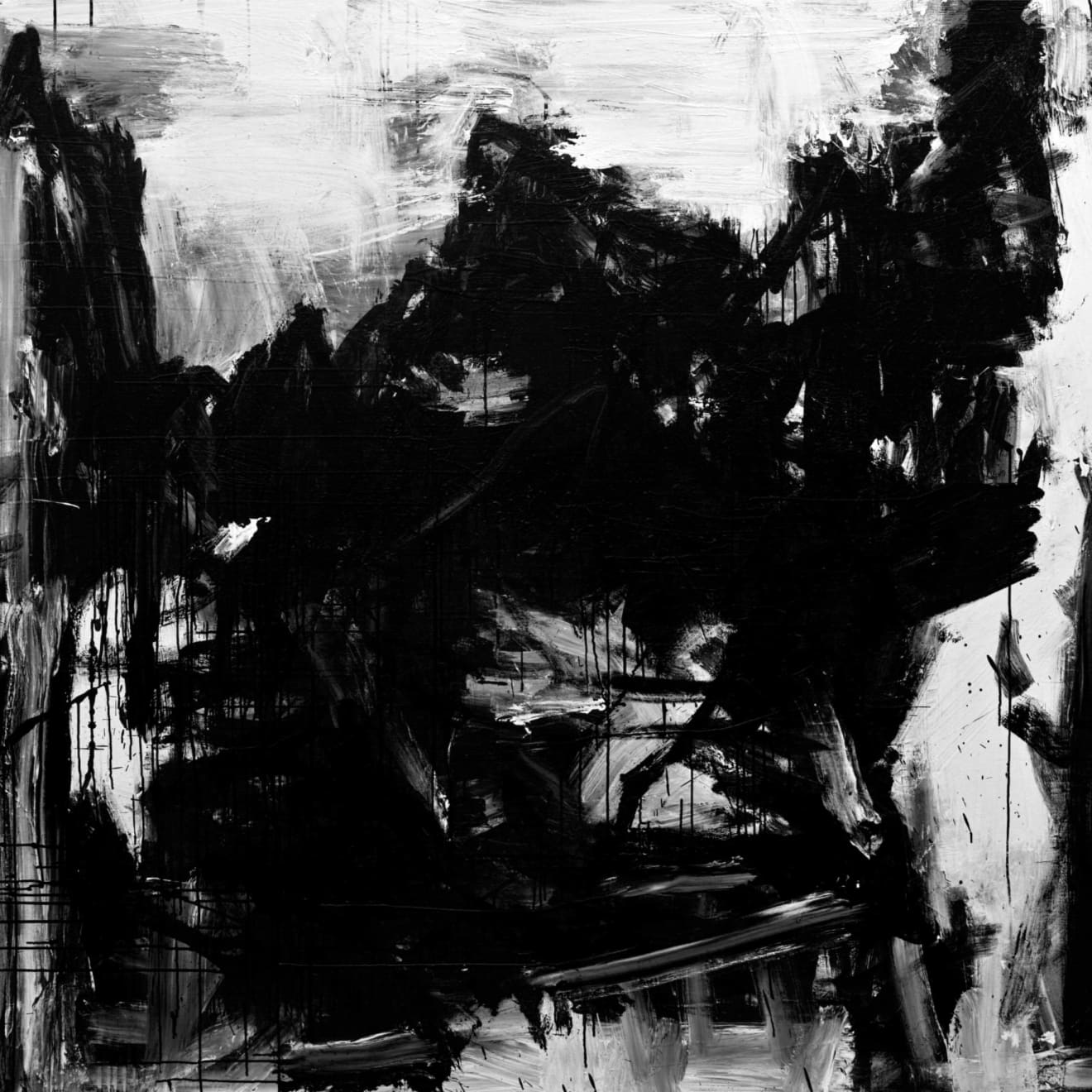 John Virtue (Paintings), Italy No. 13, 2008