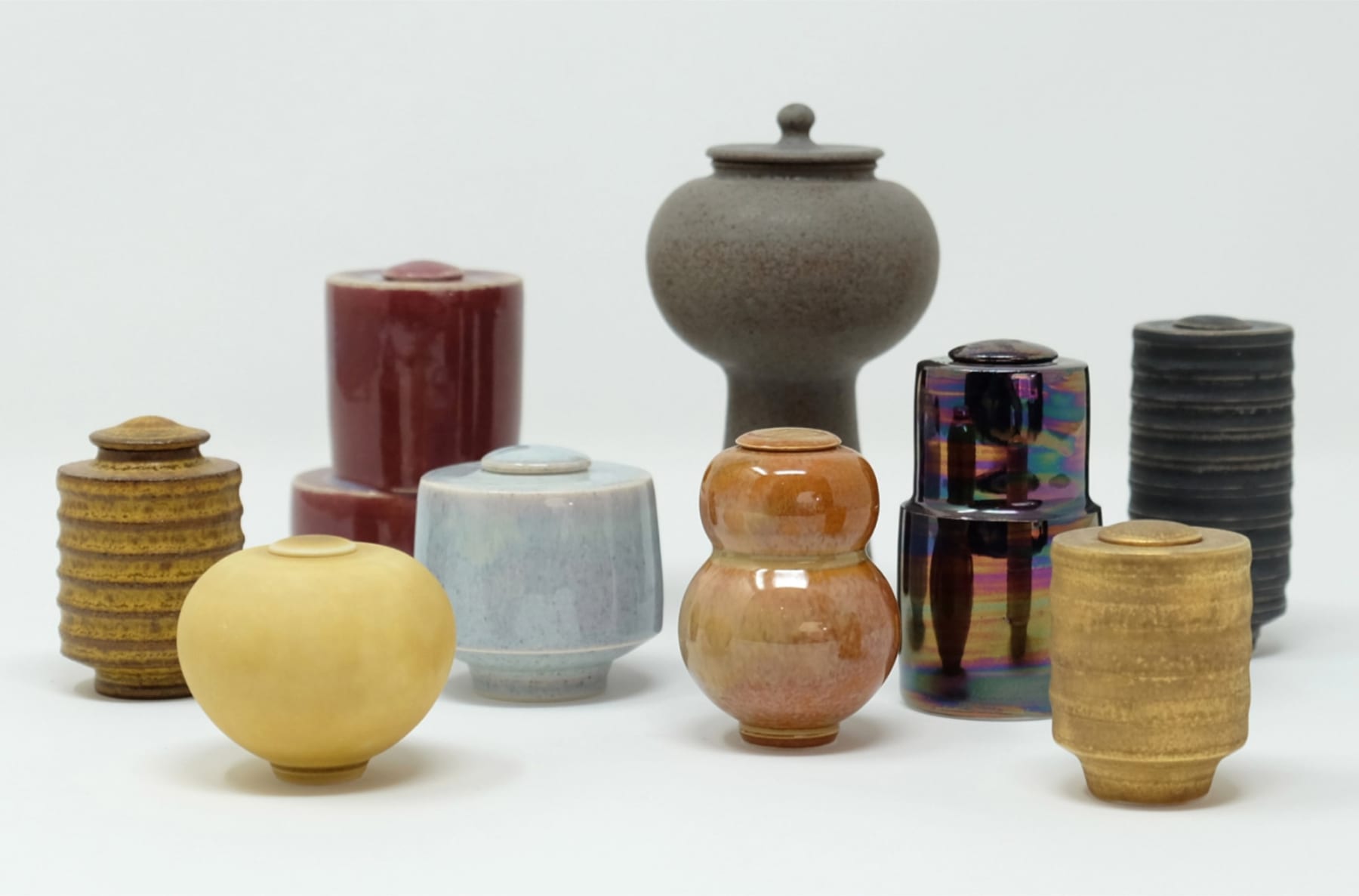 Yuta Segawa, Miniature Pot and Cover (AH12), 2022