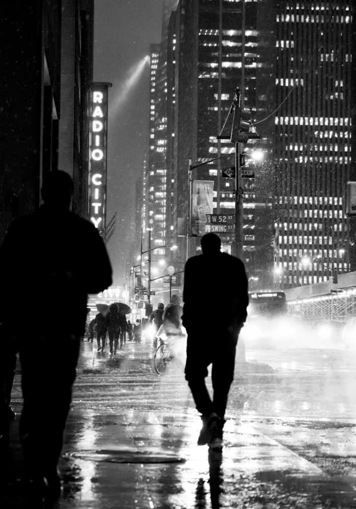 PHIL PENMAN, Walking on 6th Avenue, 2018