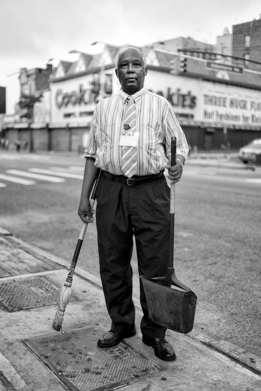 PHIL PENMAN, New Yorker, Flatbush Ave, Brooklyn,New York, 2012