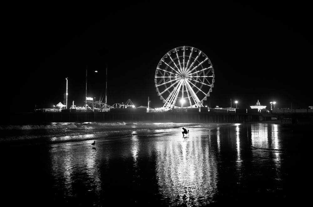 PHIL PENMAN, ATLANTIC CITY BEACH, NEW JERSEY, 2020