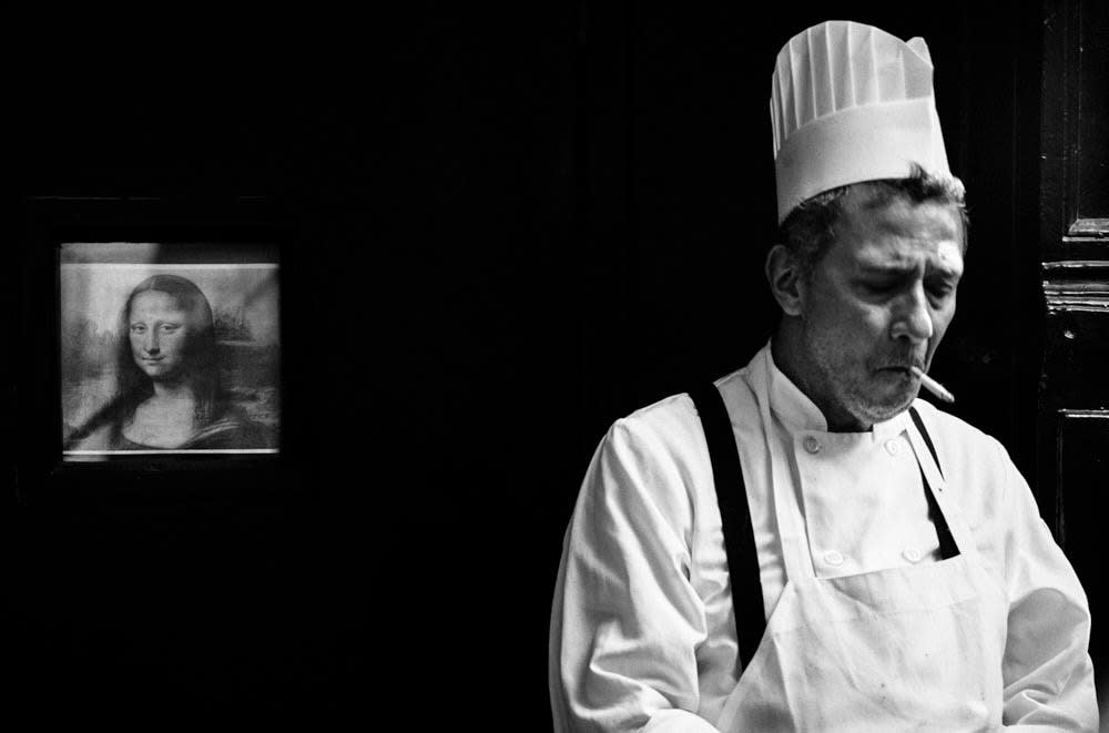 PHIL PENMAN, Mona Lisa in Soho, 2022