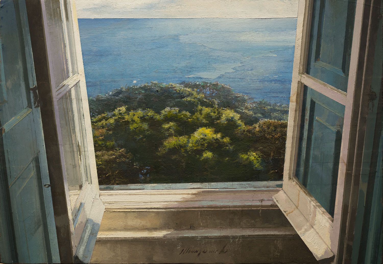 Matteo Massagrande, La finestra di Piero, 2018