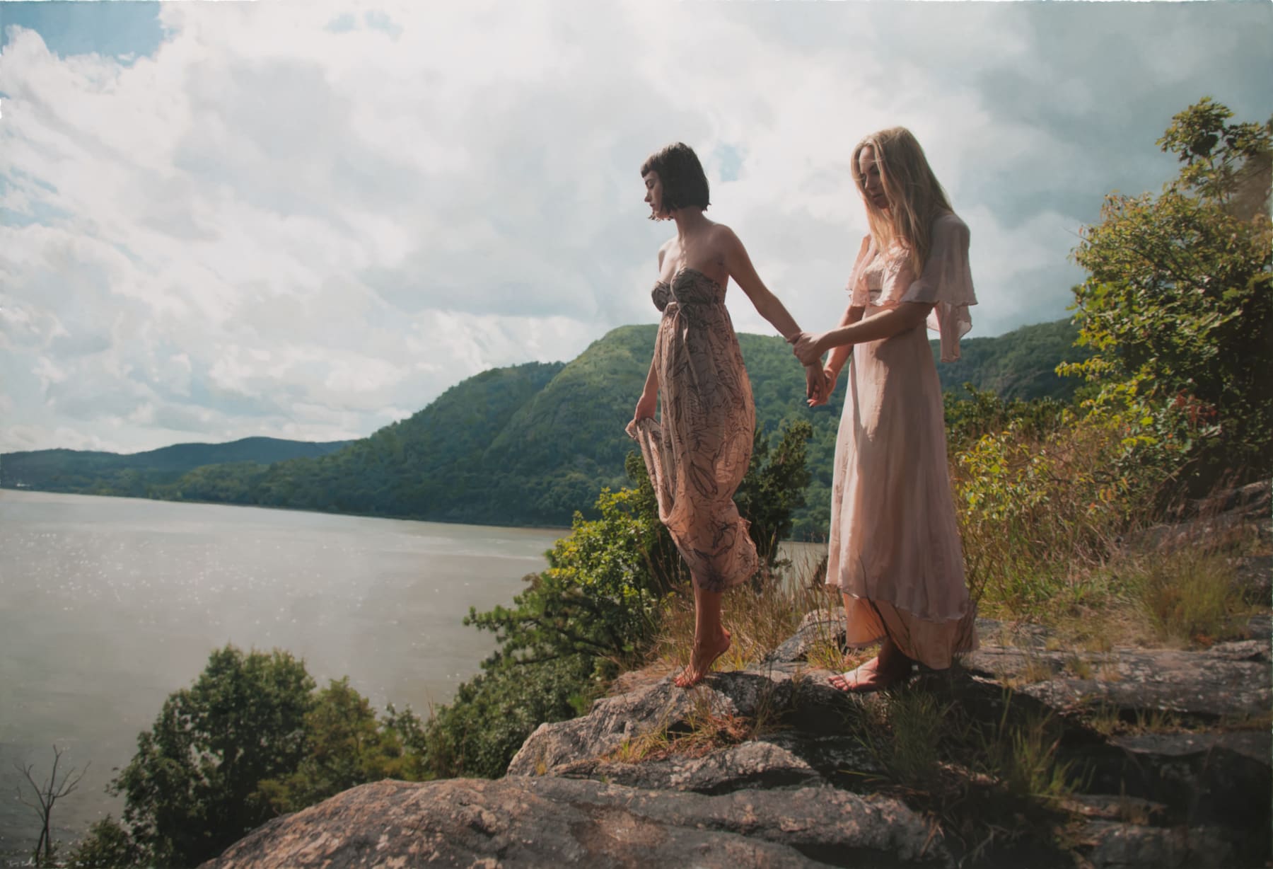 Yigal Ozeri, Untitled; Olya & Zuzanna, 2022