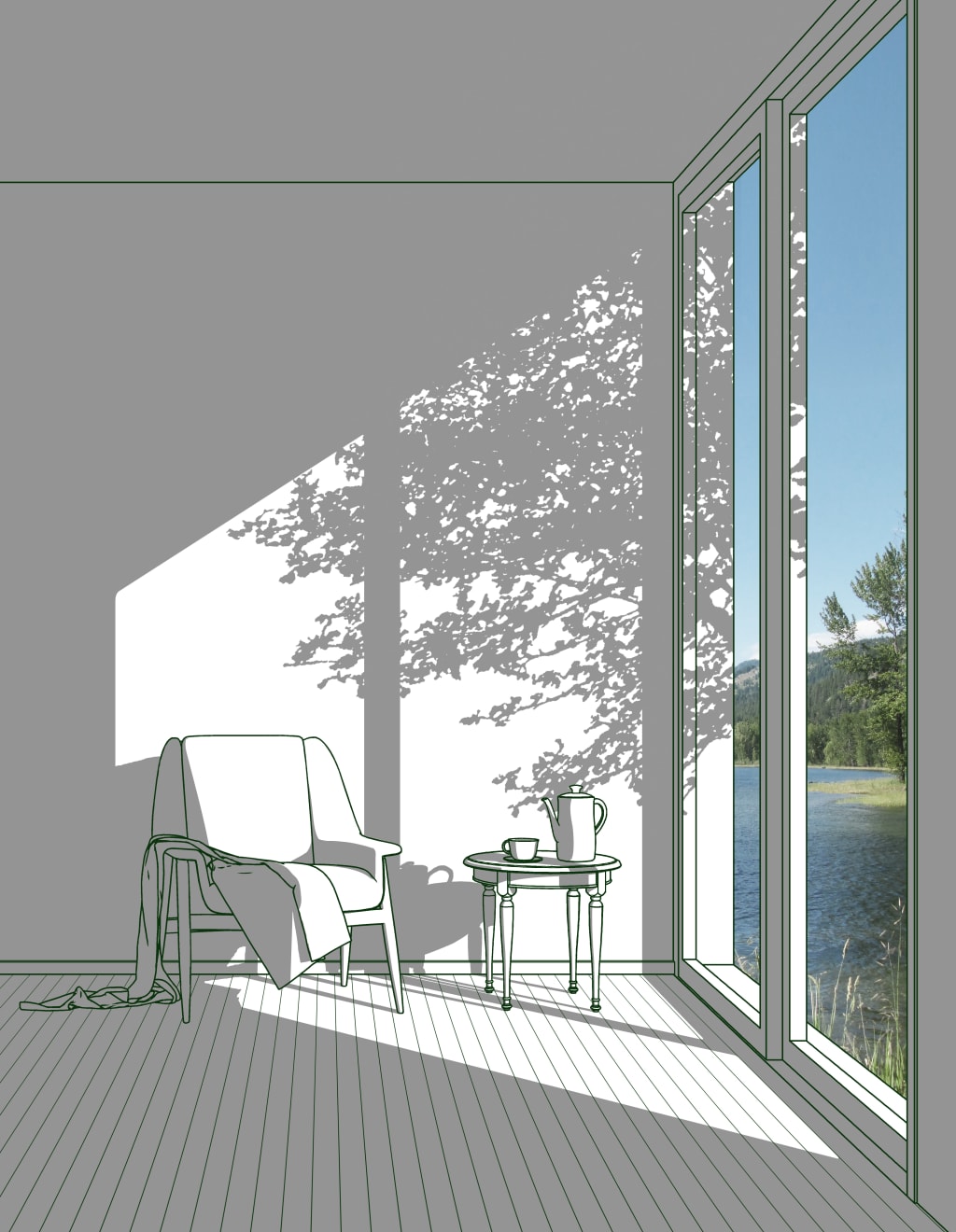 Hwang Seontae, The Space with Sunshine XI, 2025