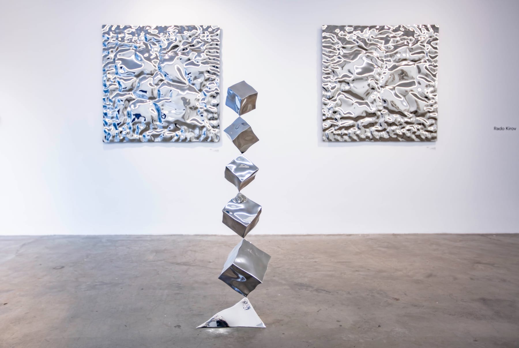 Rado Kirov, Balancing Cubes, 2023
