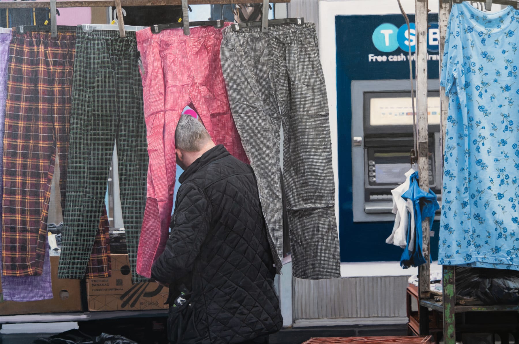 Yigal Ozeri, Laundry Day; London Stories, 2023