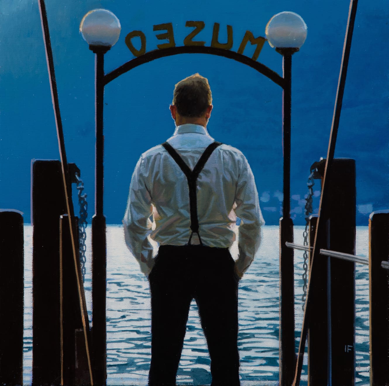 Iain Faulkner, Lake Como, Museo III, 2024
