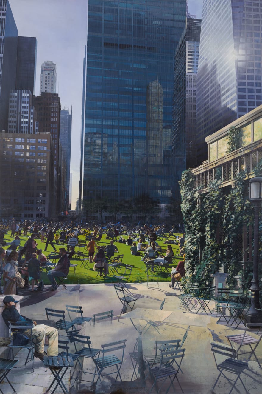 Matteo Massagrande, Bryant Park, 2018
