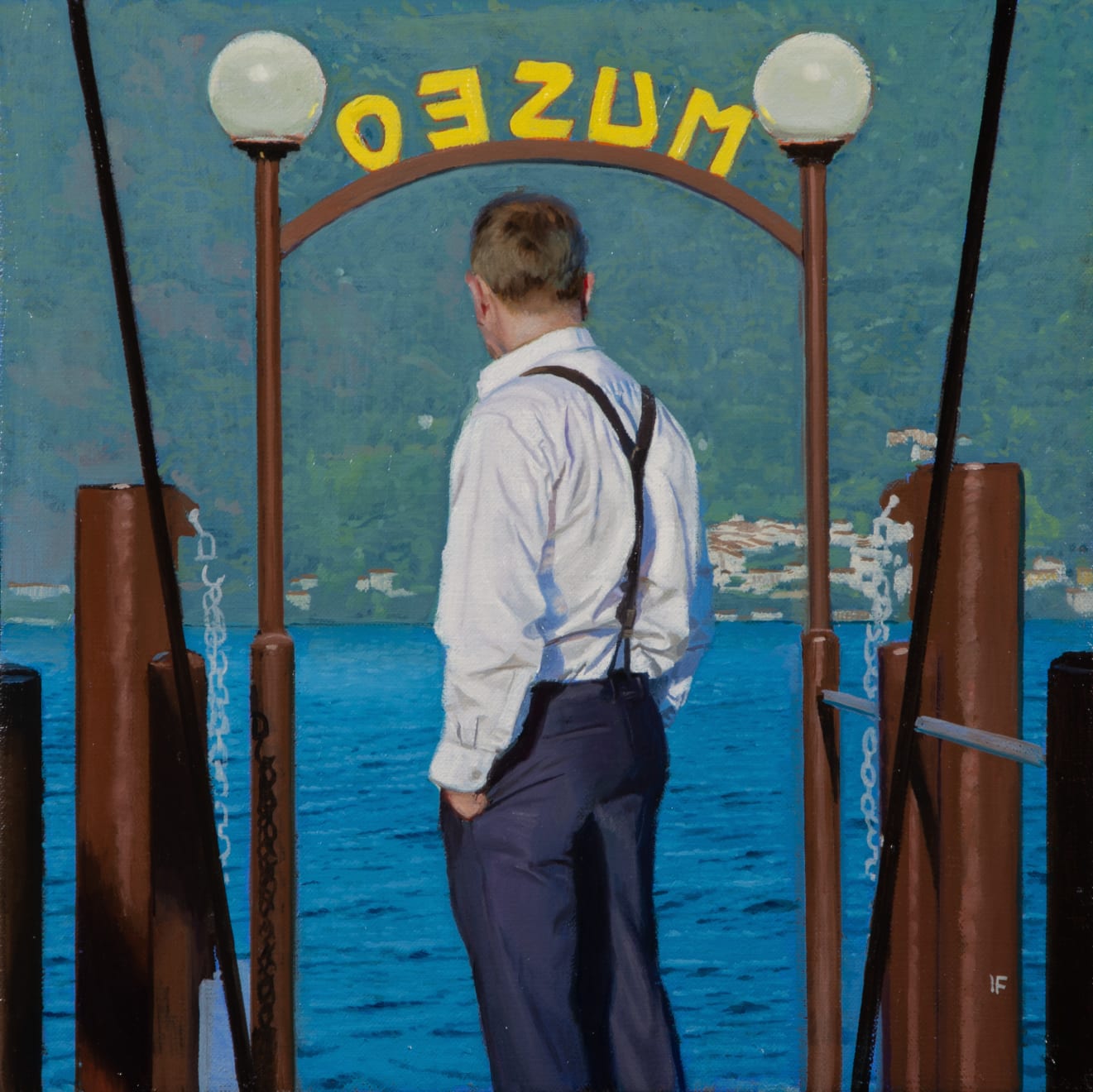 Iain Faulkner, Lake Como, Museo, 2024