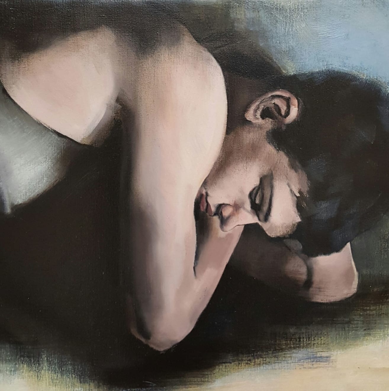 Christopher Thompson, Sleeping Figure, 2017