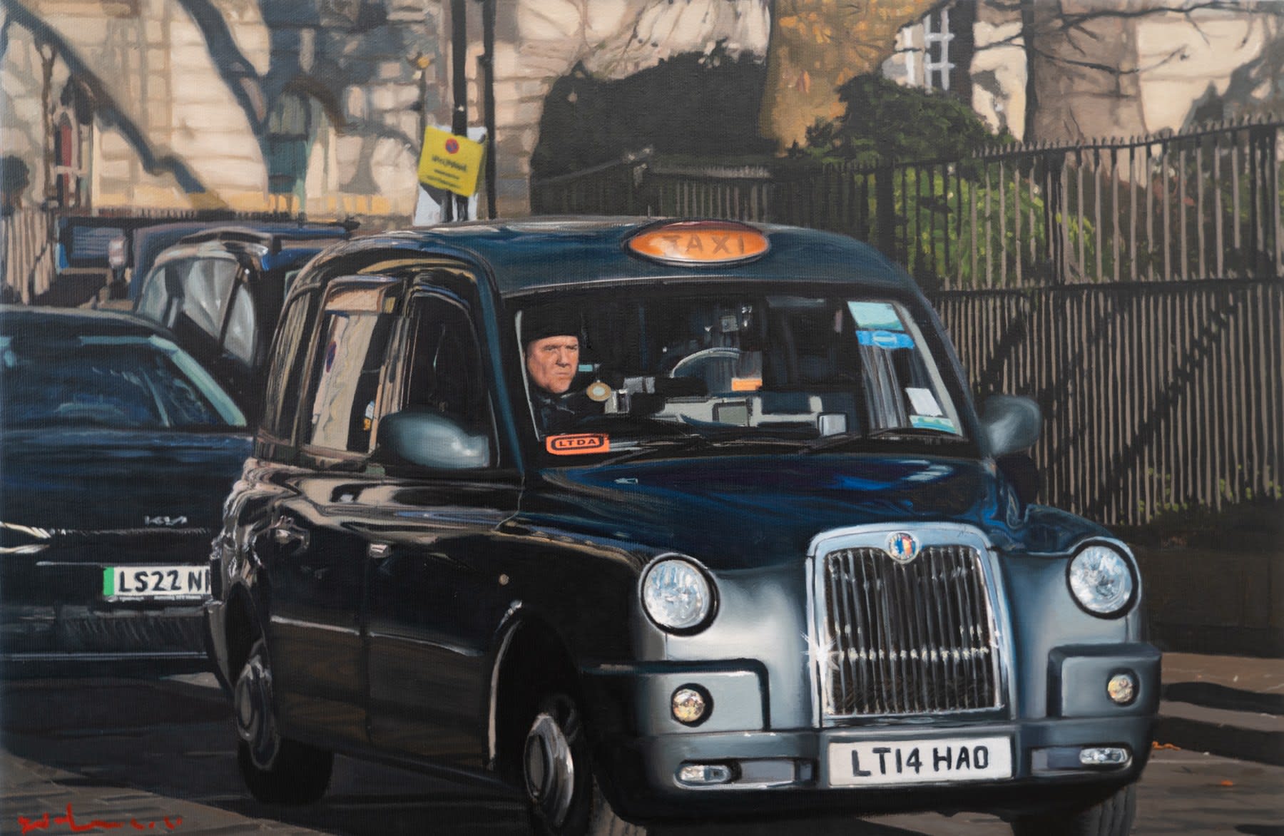 Yigal Ozeri, Taxi Driver; London Stories, 2023