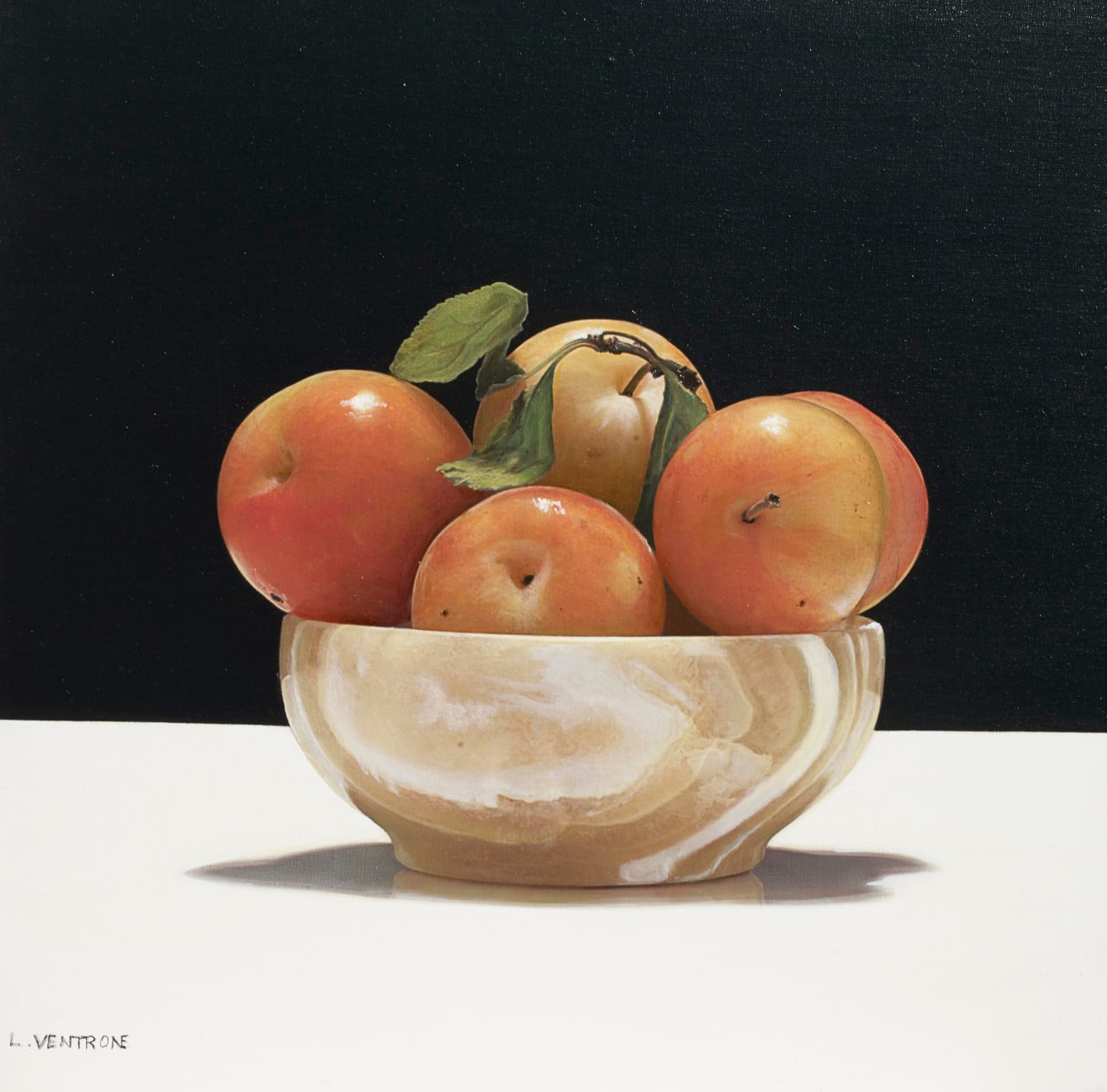 Luciano Ventrone, Le tonde, 1999