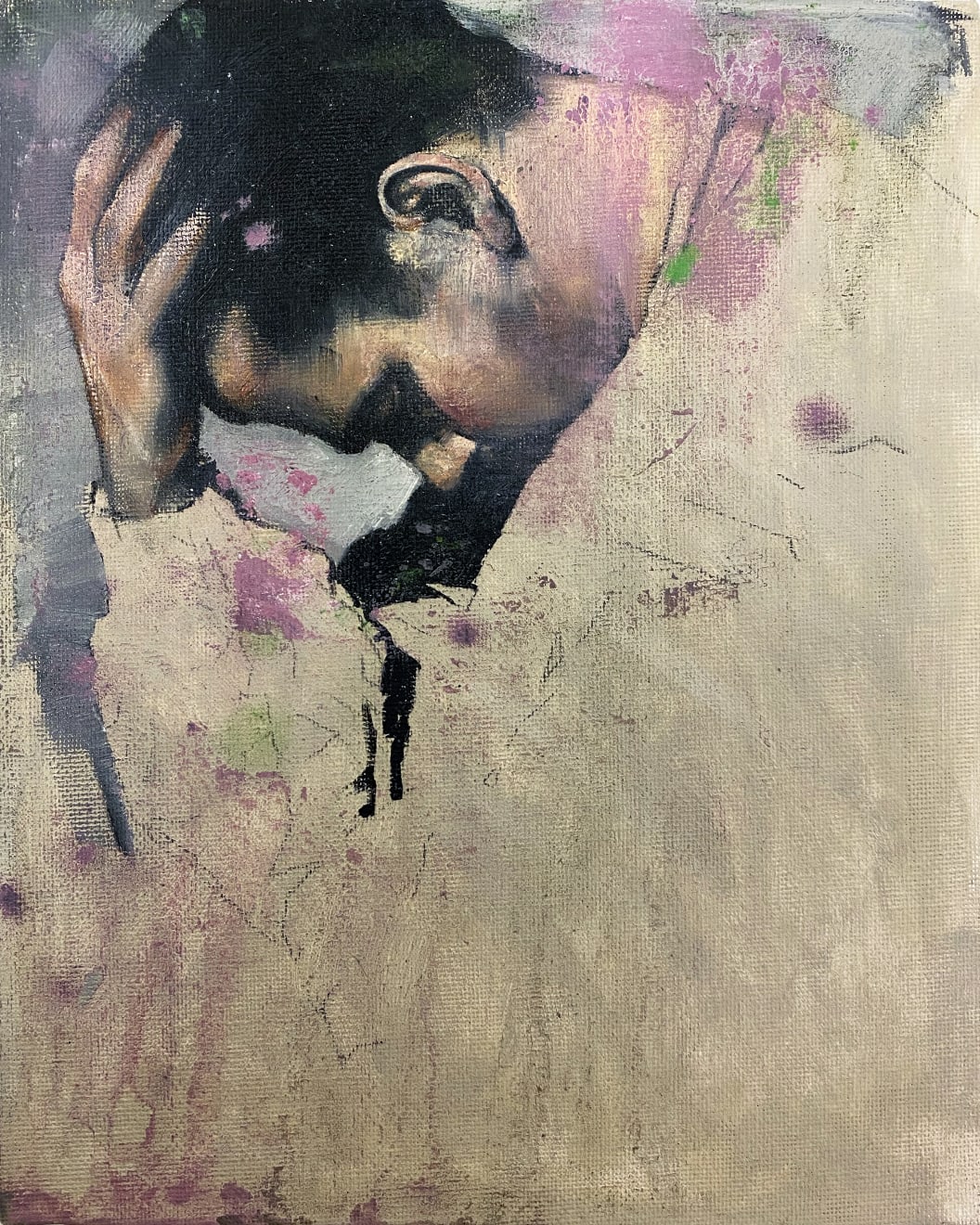 Christopher Thompson, Head Study II, 2020