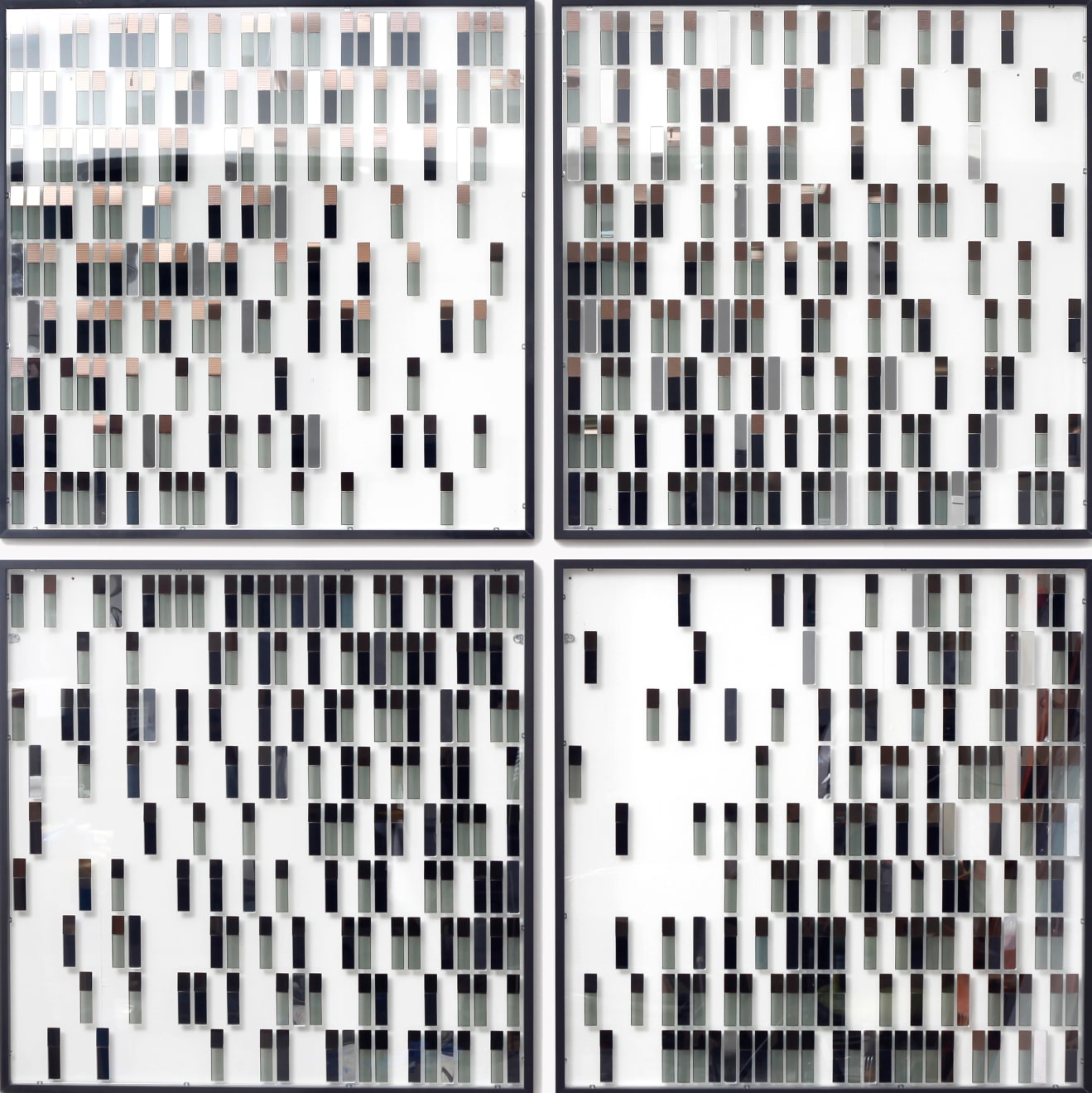 Hong Sungchul, Perceptual Mirror 0743 (Set of 4), 2017