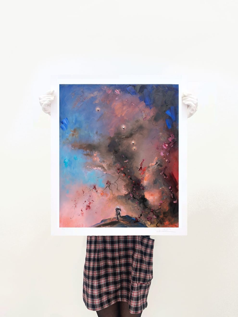 Chris Rivers, Hand-Finished Arian Landscape, 2025