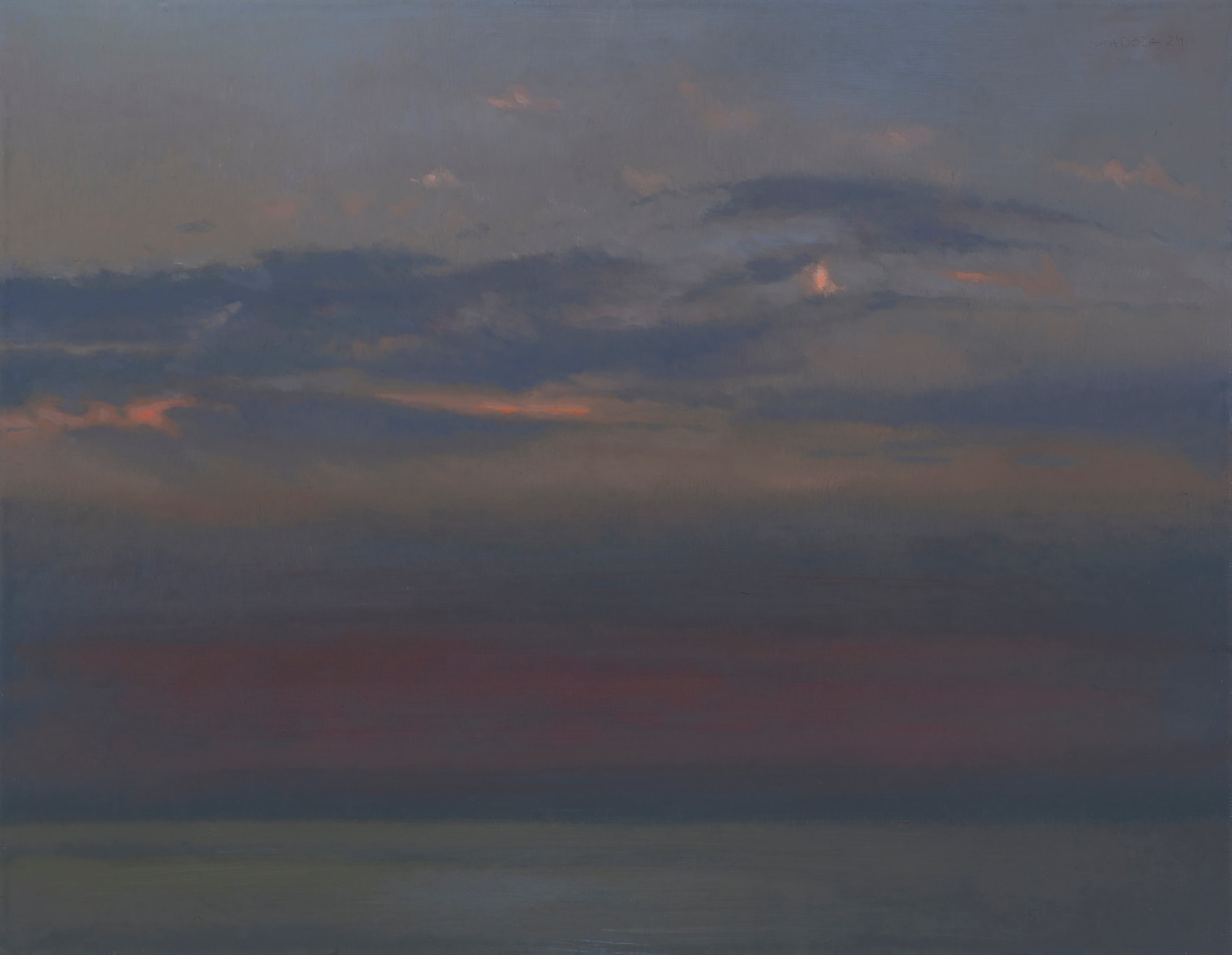 Tõnis Saadoja, Evening Sky II, 2024