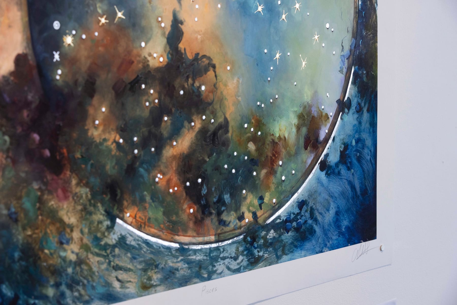 Chris Rivers, Hand-Finished Pisces, 2025