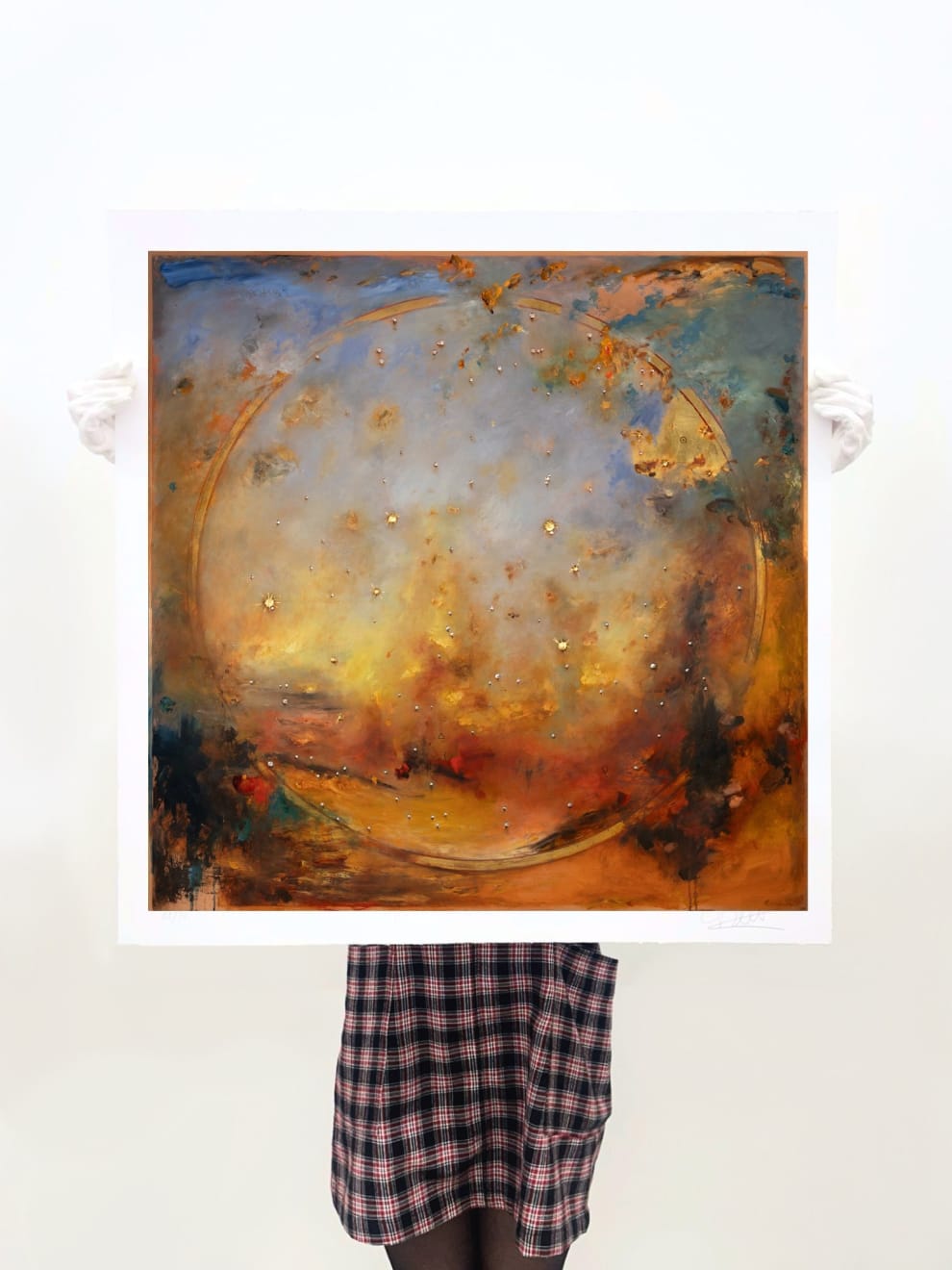 Chris Rivers, Hand-Finished Leo, 2025