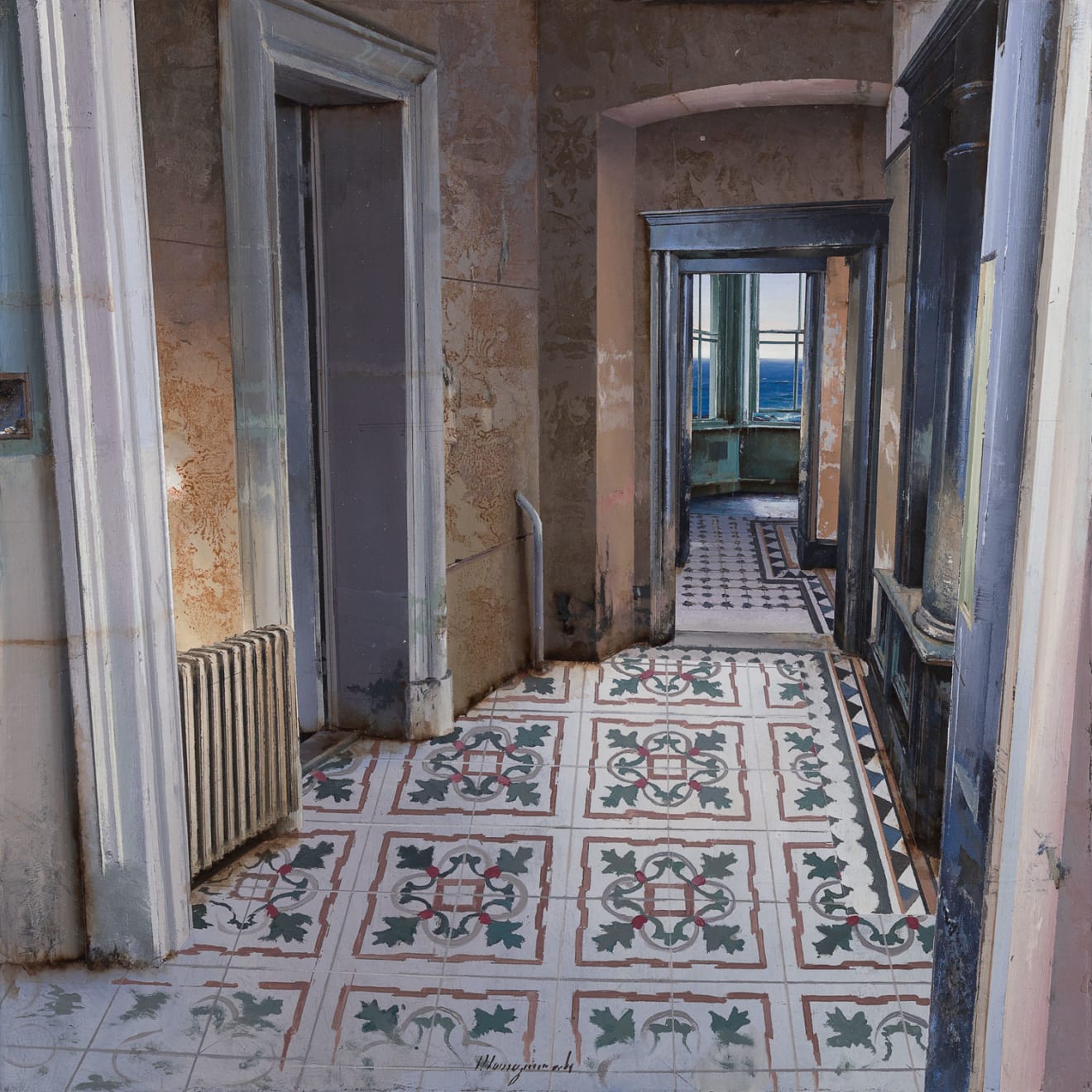 Matteo Massagrande, Corridoio verso il mare, 2018