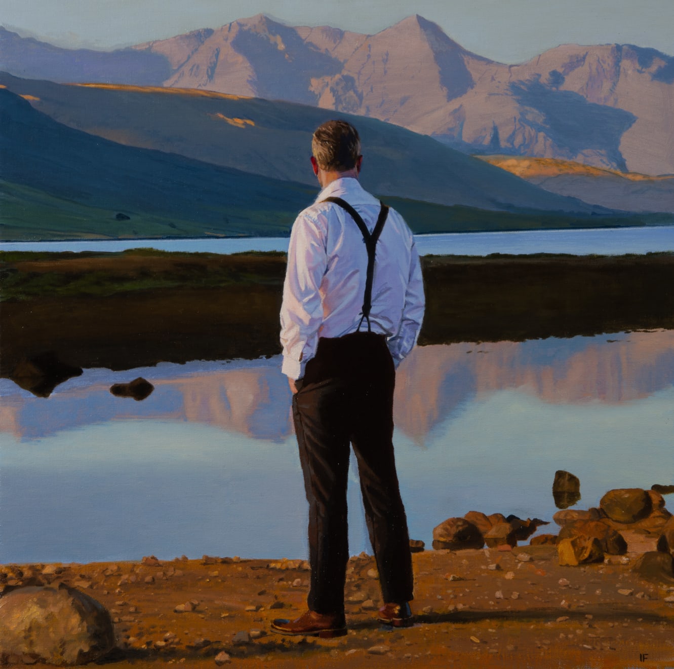 Iain Faulkner, Loch Etive, First Light, 2024