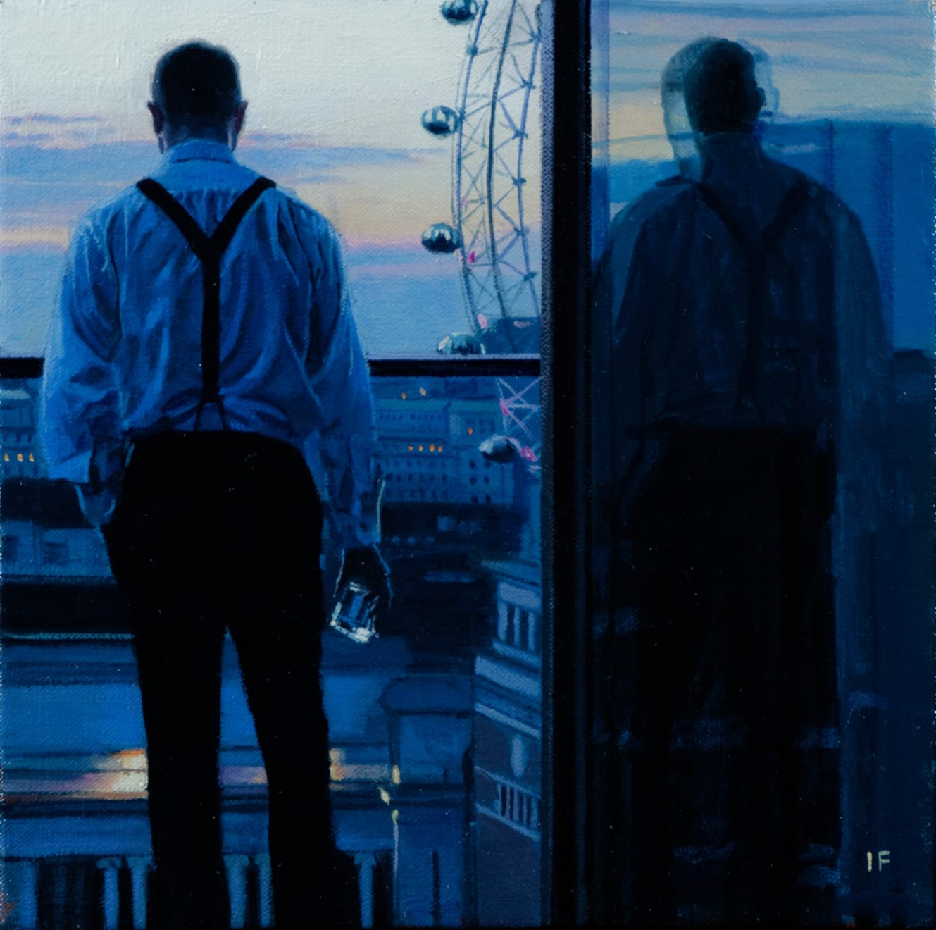 Iain Faulkner, London Reflection, 2020