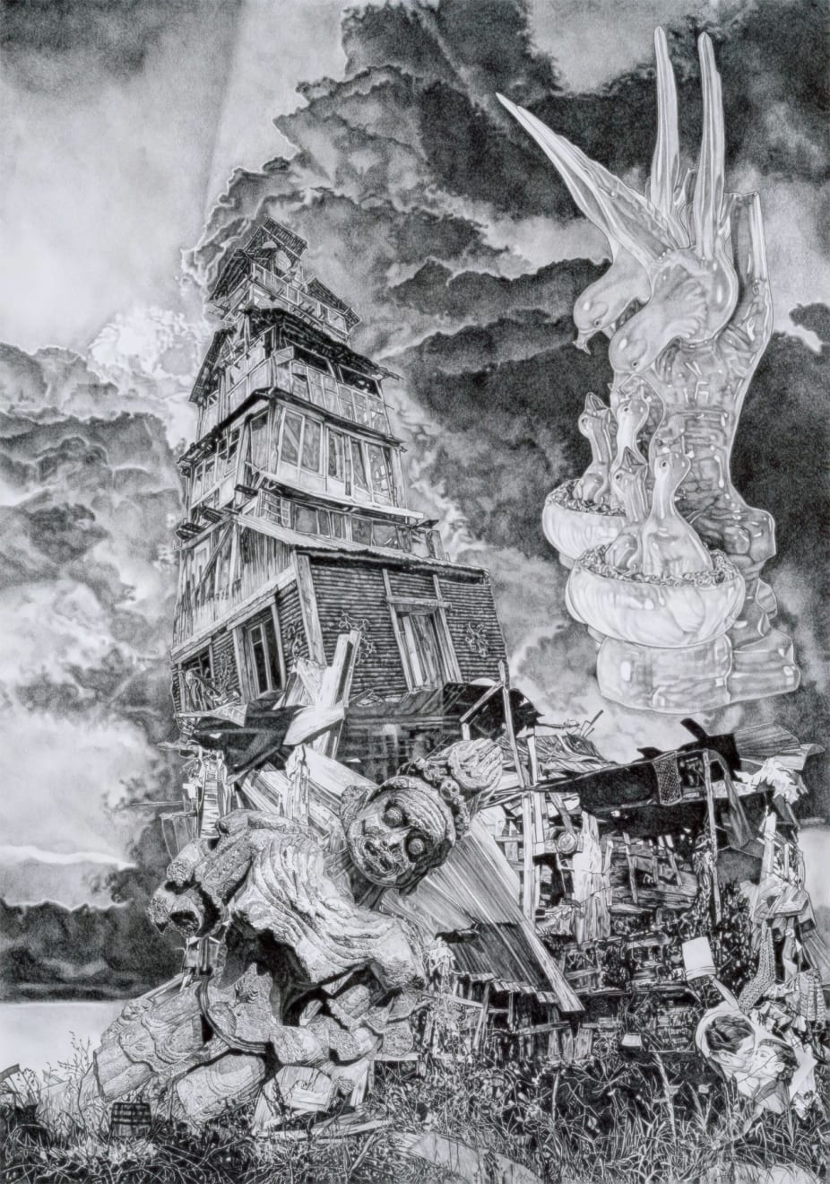 Sarah Muirhead, Disaster Drawing, 2023