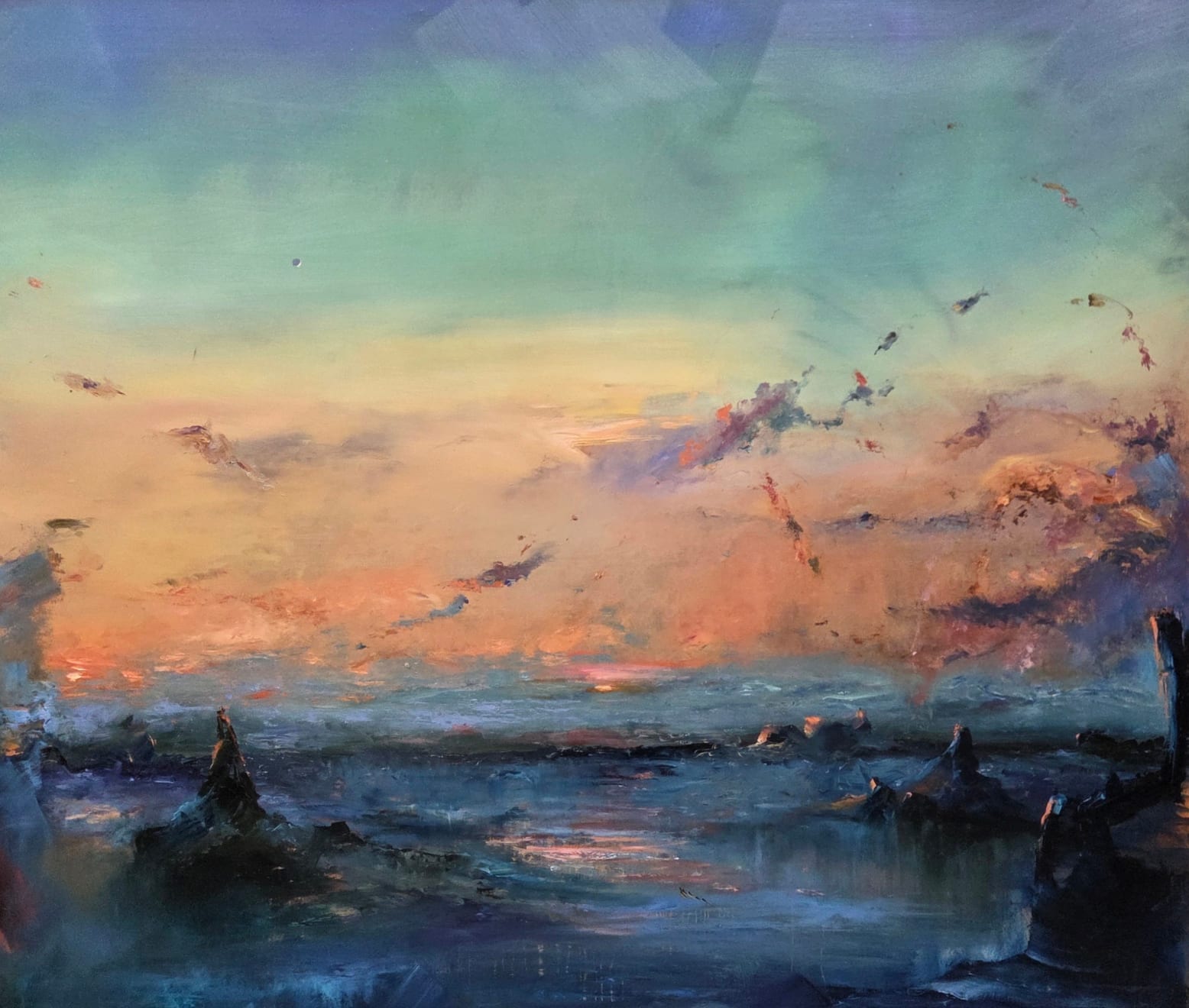 Chris Rivers, Terra Nova—The Moon is Our Familiar Friend, 2025