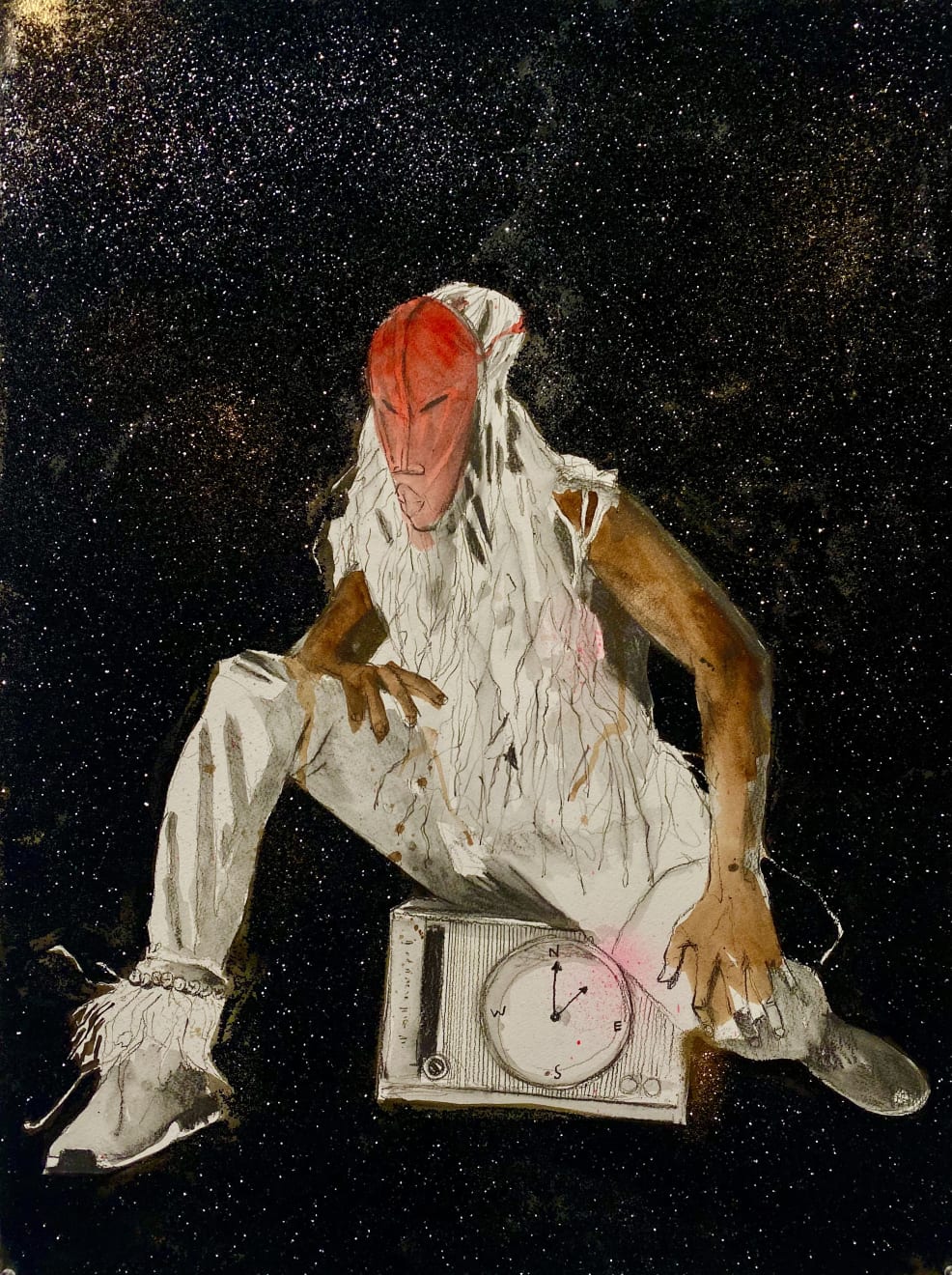 Fahamu Pecou, Keeping Time, 2021