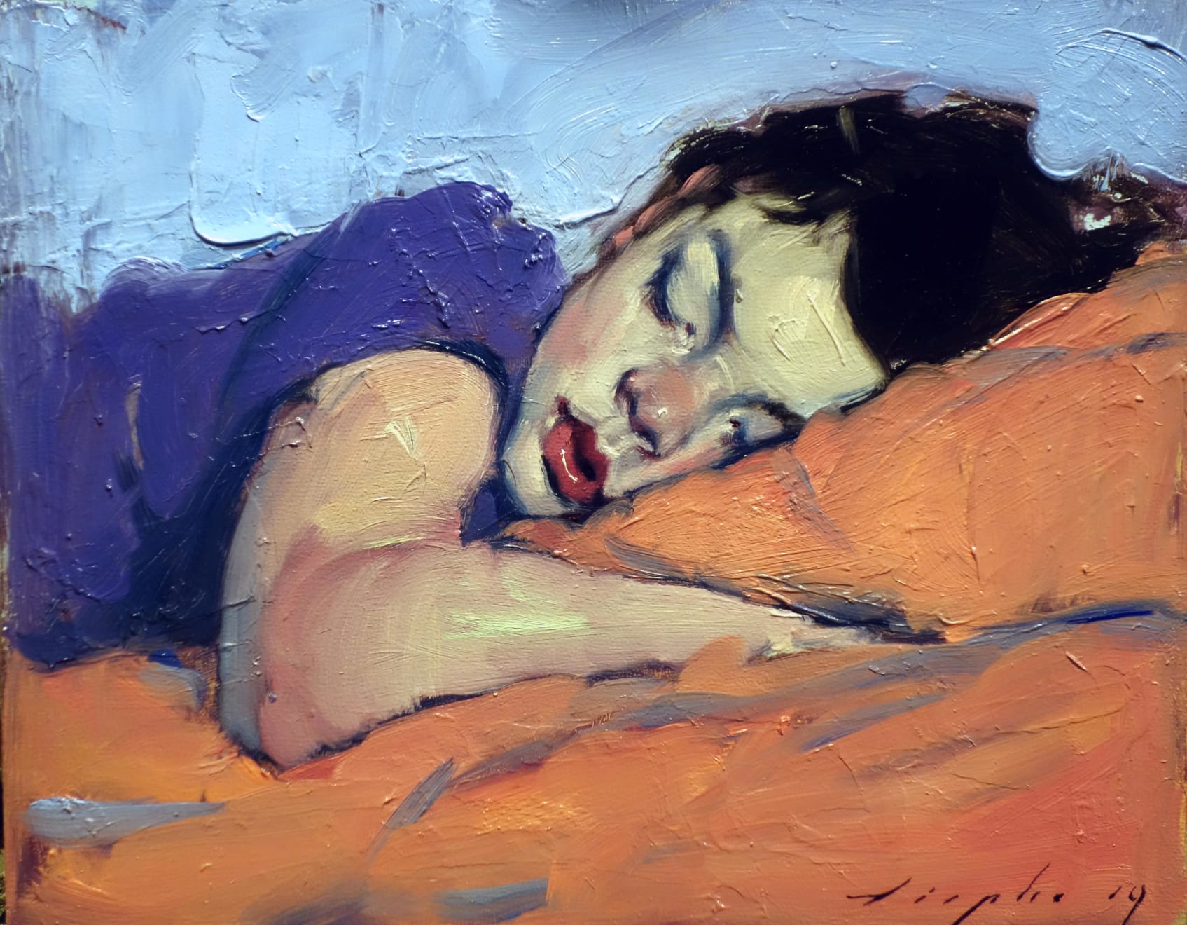 Malcolm Liepke, Little Boy (Napping), 2019