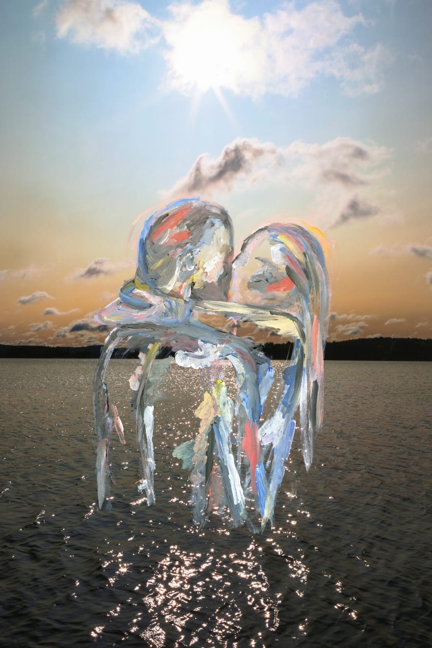 Madeleine Gross, Two Lovers (editioned print), 2020