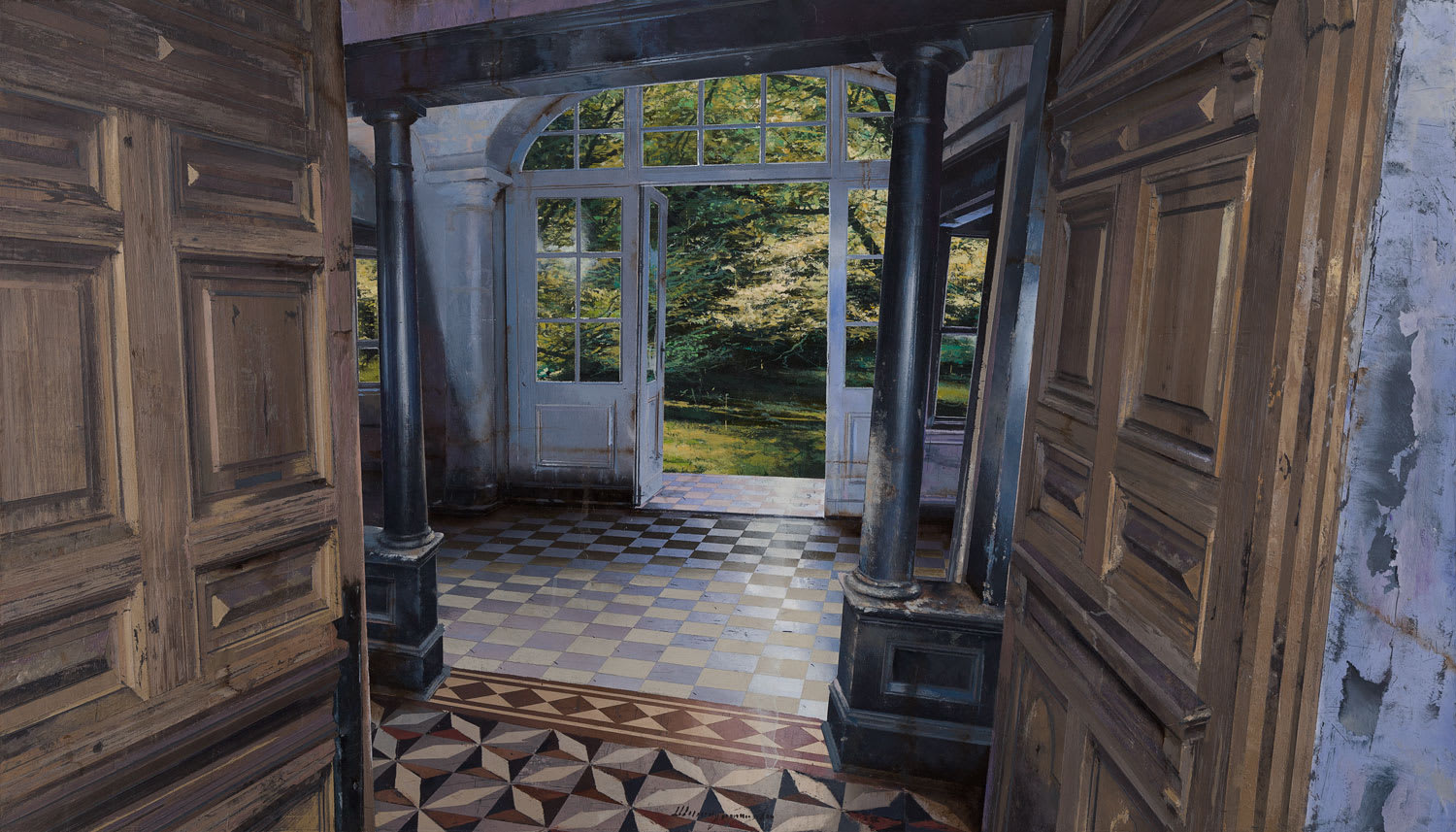 Matteo Massagrande, Il portone , 2018